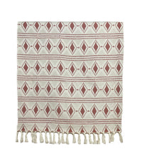 Sprei Grand foulard BOHO - Terracotta - 160x250cm