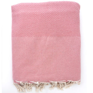 Plaid of  grand foulard katoen - Roze - 190x300cm