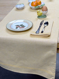 Tafellaken met servetten - Geel