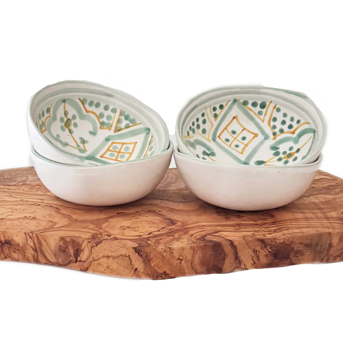 Schaaltje Celadon groen 10cm