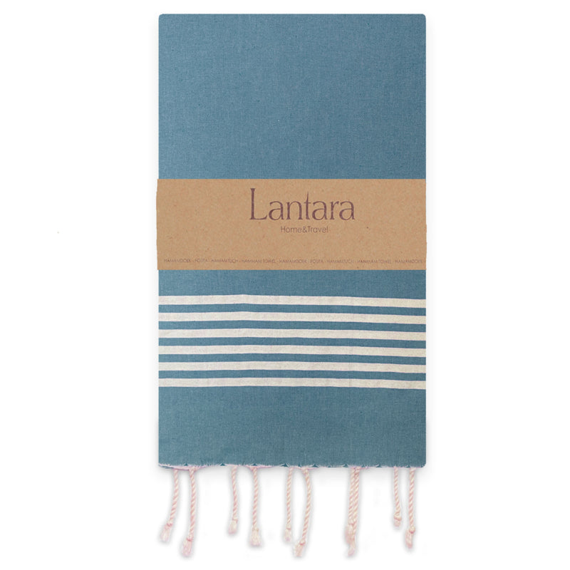 Hamam towel Provence - Petrol Blue - 100x200cm (LANTARA)