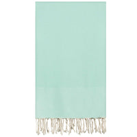 Plaid of grand foulard katoen - Mint - 195x300cm