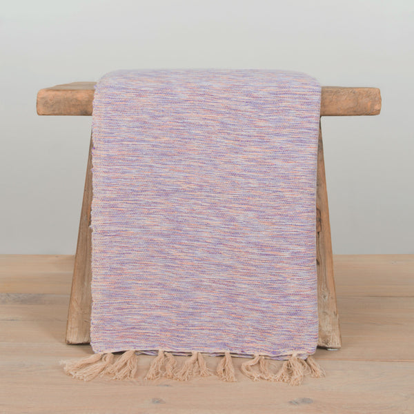 Grand foulard Sprei Nomade - Paars - 220x250cm