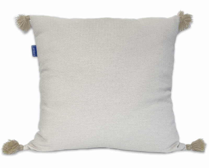 Cushion Pompons - Sand - 55x55cm