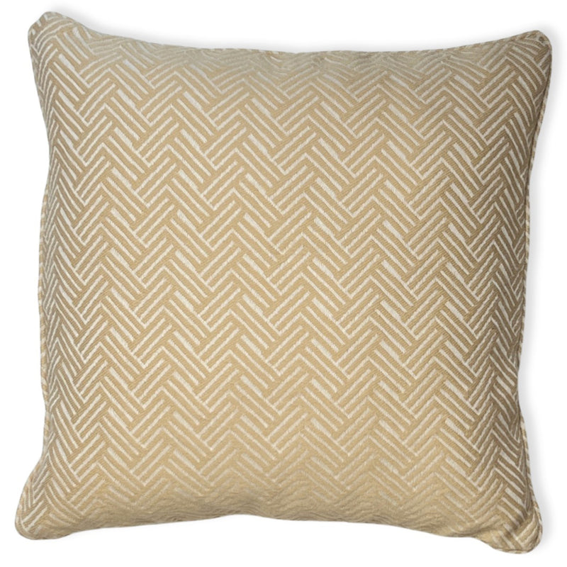 Beige Sierkussen Vierkant