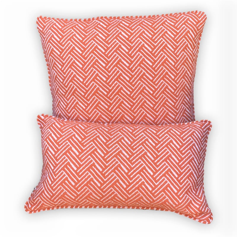 Lantara Decorative Pillow Vienna - Deep Orange - 30x50cm