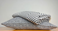 Plaid Oslo Wool Cotton - Gray - 120x150cm (LANTARA)
