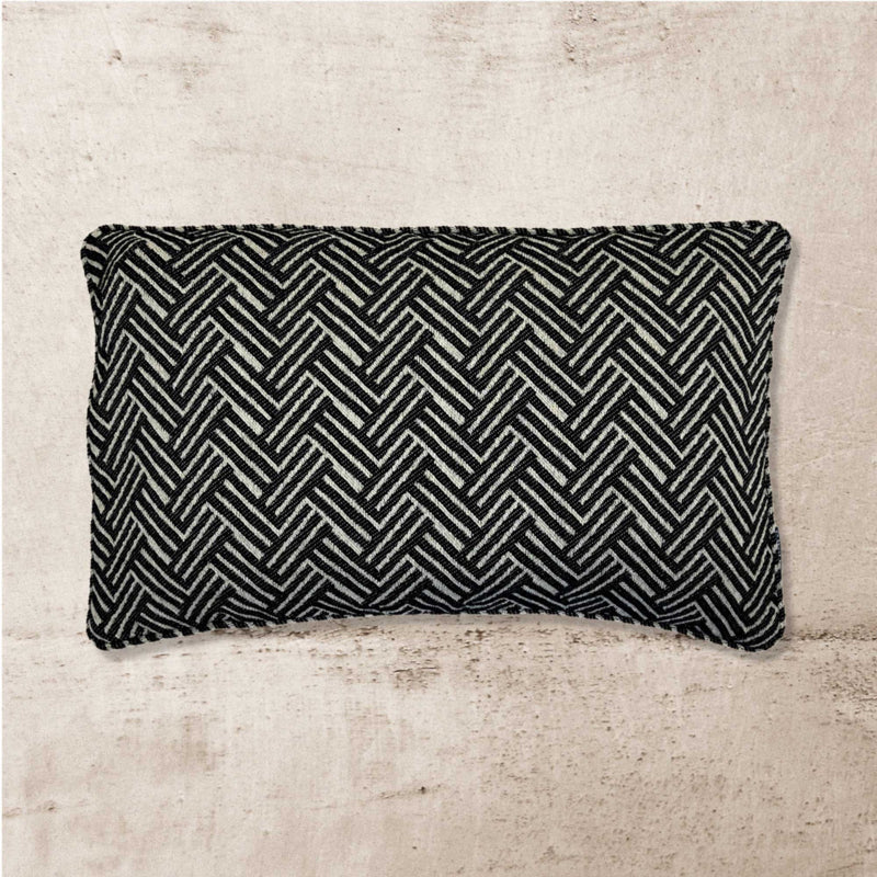 Decorative cushion Vienna - Black - 30x50cm