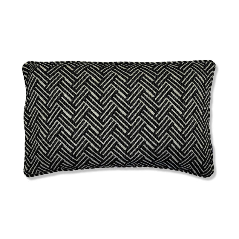 Decorative cushion Vienna - Black - 30x50cm
